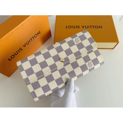 Replica Louis Vuitton LV Wallets For Women #821326 $42.00 USD for Wholesale