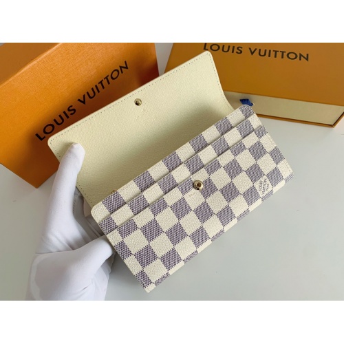 Replica Louis Vuitton LV Wallets For Women #821326 $42.00 USD for Wholesale