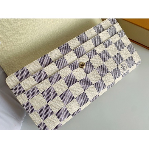 Replica Louis Vuitton LV Wallets For Women #821326 $42.00 USD for Wholesale