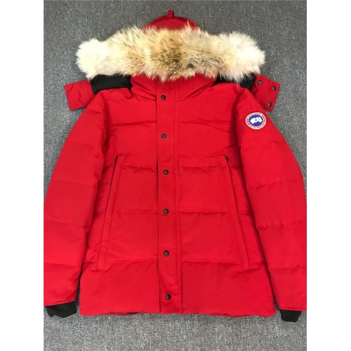 Canada Goose Down Feather Coat Long Sleeved For Unisex #824710 $193.00 USD, Wholesale Replica Canada Goose Down Feather Coat