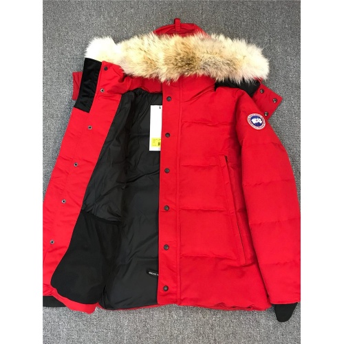 Replica Canada Goose Down Feather Coat Long Sleeved For Unisex #824710 $193.00 USD for Wholesale