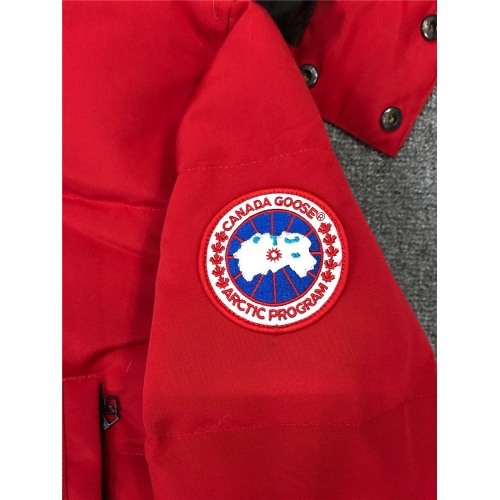 Replica Canada Goose Down Feather Coat Long Sleeved For Unisex #824710 $193.00 USD for Wholesale