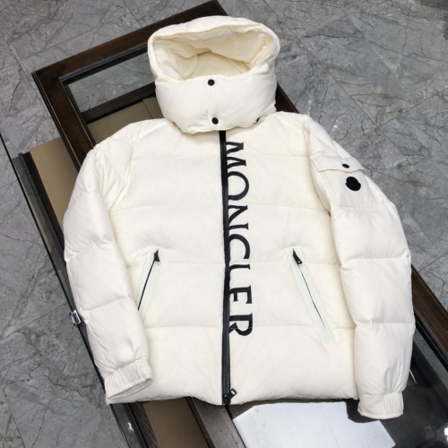 Moncler Down Feather Coat Long Sleeved For Men #824712 $161.00 USD, Wholesale Replica Moncler Down Feather Coat