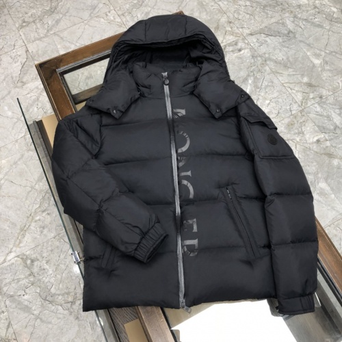 Moncler Down Feather Coat Long Sleeved For Men #824713 $161.00 USD, Wholesale Replica Moncler Down Feather Coat