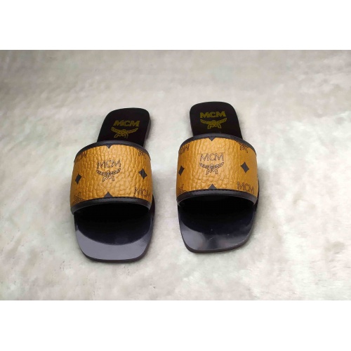 MCM Slippers For Women #826064 $38.00 USD, Wholesale Replica MCM Slippers