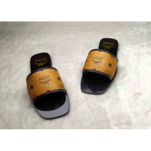 Replica MCM Slippers For Women #826064 $38.00 USD for Wholesale