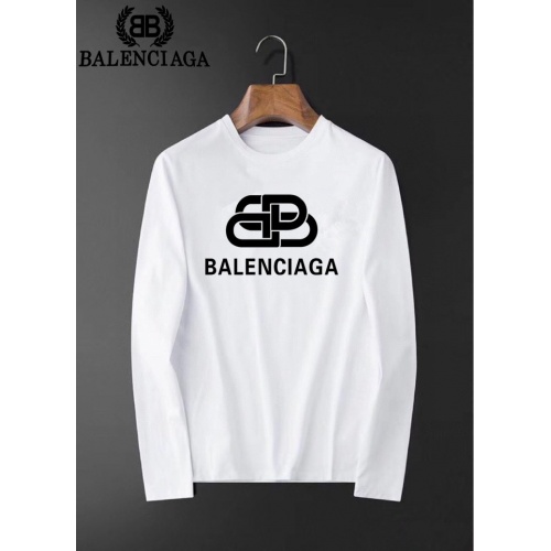 Balenciaga T-Shirts Long Sleeved For Men #826380 $34.00 USD, Wholesale Replica Balenciaga T-Shirts