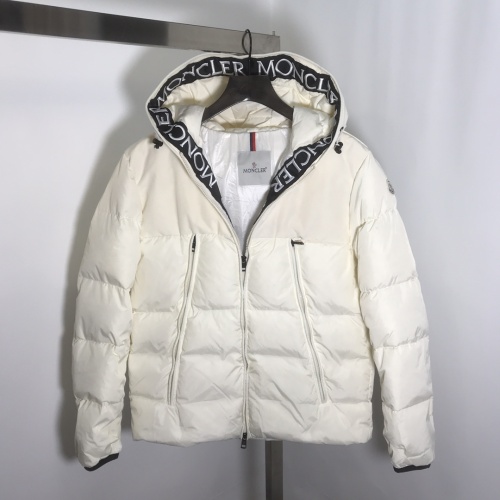 Moncler Down Feather Coat Long Sleeved For Men #828462 $161.00 USD, Wholesale Replica Moncler Down Feather Coat