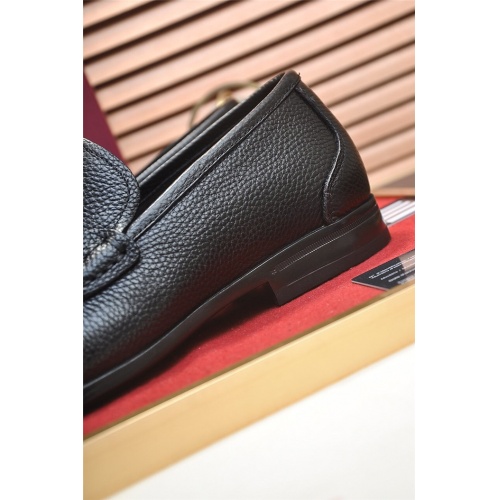 Replica Salvatore Ferragamo Leather Shoes For Men #832104 $96.00 USD for Wholesale