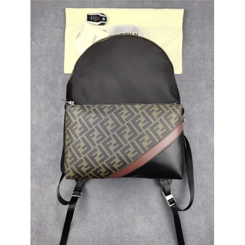 Fendi AAA Quality Backpacks For Unisex #832412 $140.00 USD, Wholesale Replica Fendi AAA Quality Backpacks