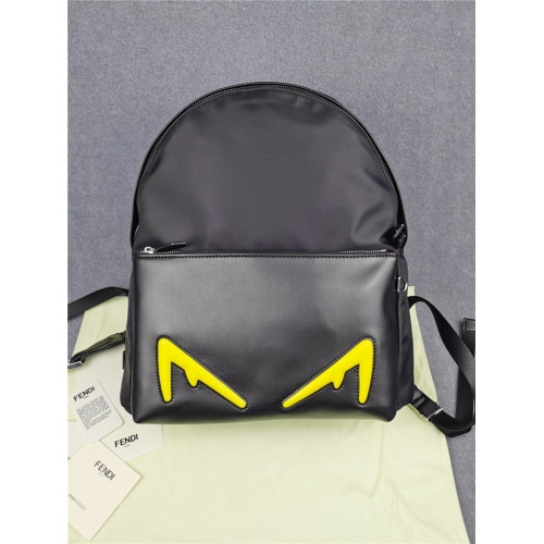 Fendi AAA Quality Backpacks For Unisex #832415 $140.00 USD, Wholesale Replica Fendi AAA Quality Backpacks