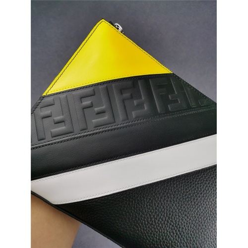 Replica Fendi AAA Man Wallets #832430 $132.00 USD for Wholesale