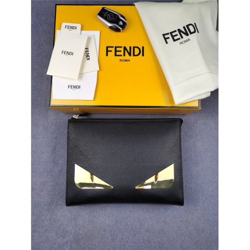 Fendi AAA Man Wallets #832431 $132.00 USD, Wholesale Replica Fendi AAA Man Wallets