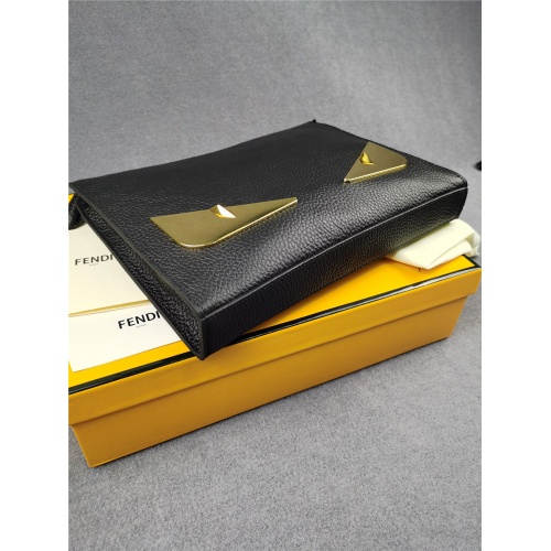 Replica Fendi AAA Man Wallets #832431 $132.00 USD for Wholesale