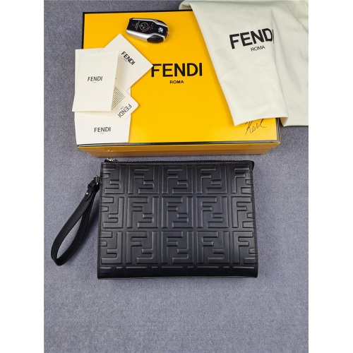 Fendi AAA Man Wallets #832432 $132.00 USD, Wholesale Replica Fendi AAA Man Wallets