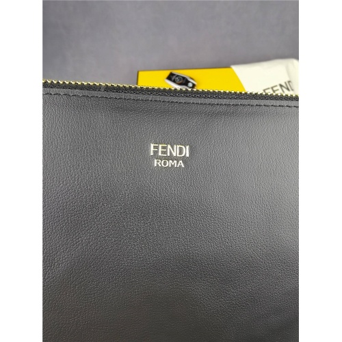 Replica Fendi AAA Man Wallets #832433 $132.00 USD for Wholesale