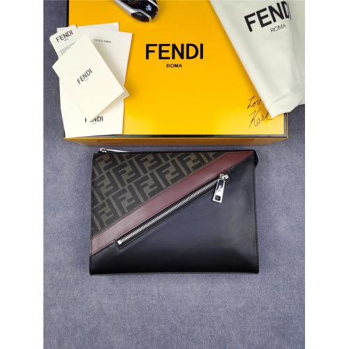 Fendi AAA Man Wallets #832434 $132.00 USD, Wholesale Replica Fendi AAA Man Wallets