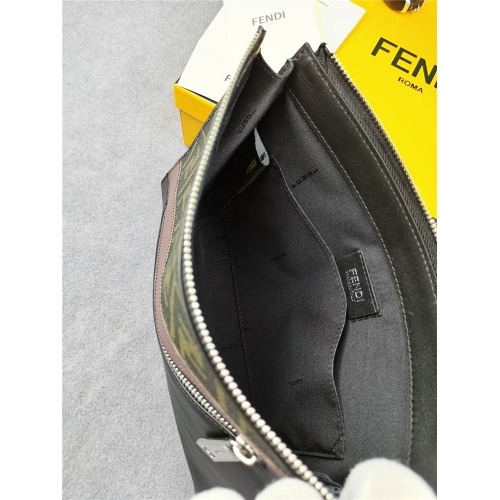 Replica Fendi AAA Man Wallets #832434 $132.00 USD for Wholesale