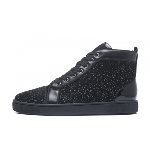 Replica Christian Louboutin High Tops Shoes For Men #833440 $98.00 USD for Wholesale