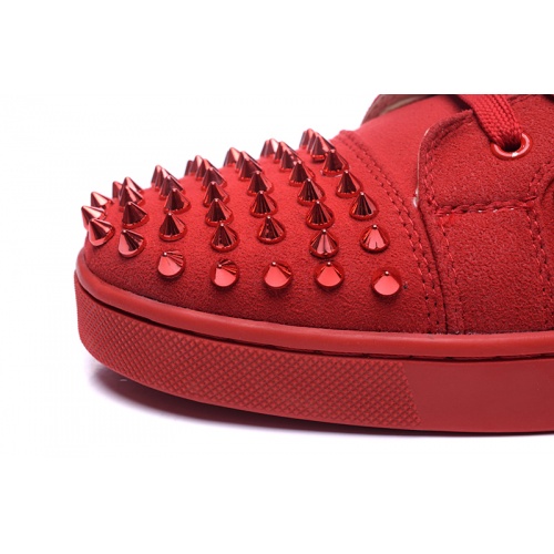 Replica Christian Louboutin High Tops Shoes For Men #833450 $98.00 USD for Wholesale