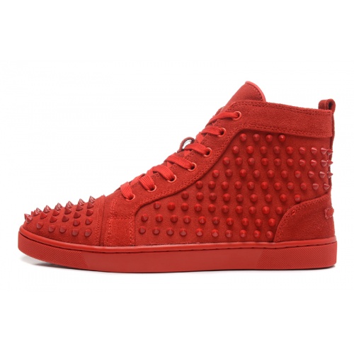 Replica Christian Louboutin High Tops Shoes For Men #833451 $98.00 USD for Wholesale