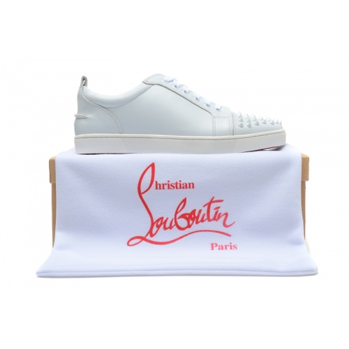 Replica Christian Louboutin Casual Shoes For Men #833477 $92.00 USD for Wholesale