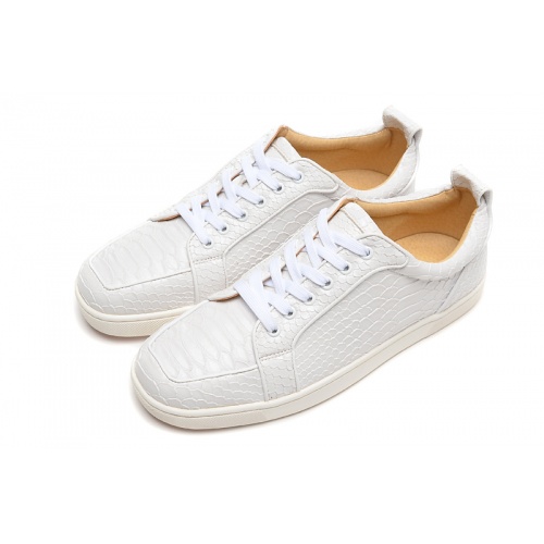 Replica Christian Louboutin Casual Shoes For Men #833485 $92.00 USD for Wholesale