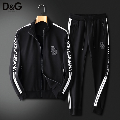 Dolce &amp; Gabbana D&amp;G Tracksuits Long Sleeved For Men #833914 $92.00 USD, Wholesale Replica Dolce &amp; Gabbana D&amp;G Tracksuits