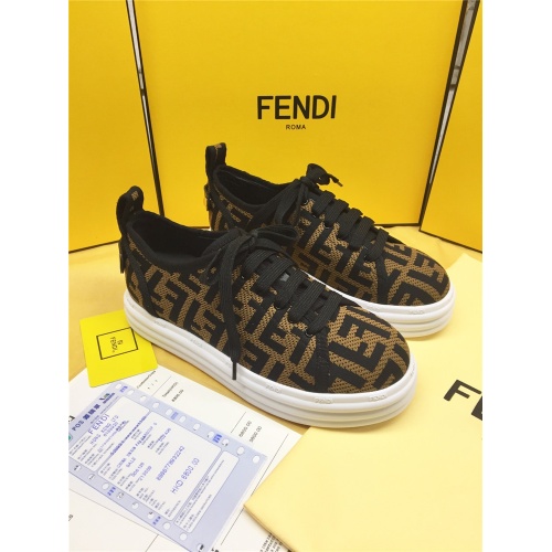 Fendi Casual Shoes For Women #833995 $82.00 USD, Wholesale Replica Fendi Casual Shoes