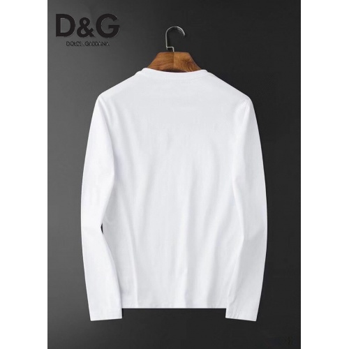 Replica Dolce & Gabbana D&G T-Shirts Long Sleeved For Men #834674 $34.00 USD for Wholesale