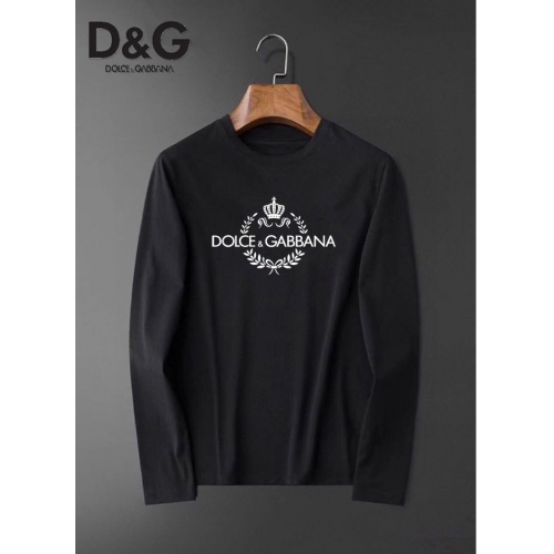 Dolce &amp; Gabbana D&amp;G T-Shirts Long Sleeved For Men #834675 $34.00 USD, Wholesale Replica Dolce &amp; Gabbana D&amp;G T-Shirts