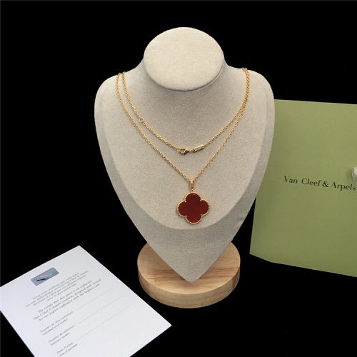 Van Cleef &amp; Arpels Necklaces For Women #835352 $34.00 USD, Wholesale Replica Van Cleef &amp; Arpels Necklaces