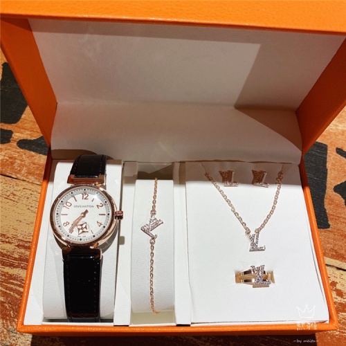 Louis Vuitton Watches Set For Women #836304 $38.00 USD, Wholesale Replica Louis Vuitton Watches