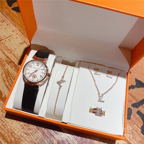 Replica Louis Vuitton Watches Set For Women #836304 $38.00 USD for Wholesale