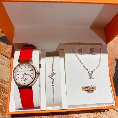 Louis Vuitton Watches Set For Women #836306 $38.00 USD, Wholesale Replica Louis Vuitton Watches