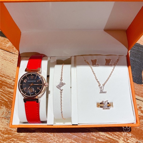 Replica Louis Vuitton Watches Set For Women #836307 $38.00 USD for Wholesale