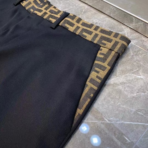 Replica Fendi Pants For Men #845442 $50.00 USD for Wholesale