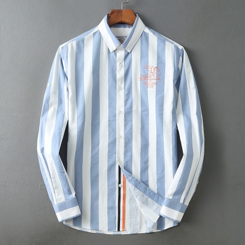 Hermes Shirts Long Sleeved For Men #847166 $39.00 USD, Wholesale Replica Hermes Shirts