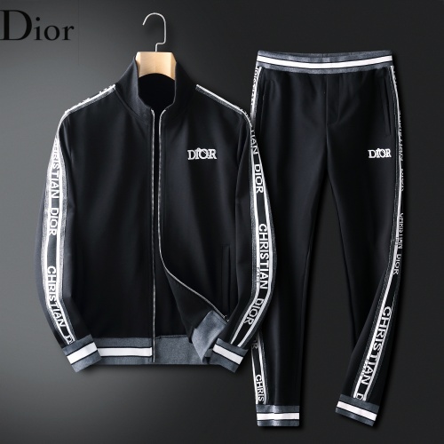 Christian Dior Tracksuits Long Sleeved For Men #847801 $98.00 USD, Wholesale Replica Christian Dior Tracksuits