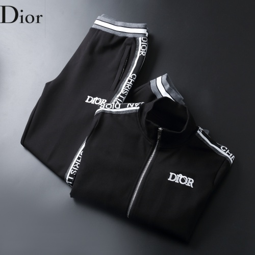 Replica Christian Dior Tracksuits Long Sleeved For Men #847801 $98.00 USD for Wholesale