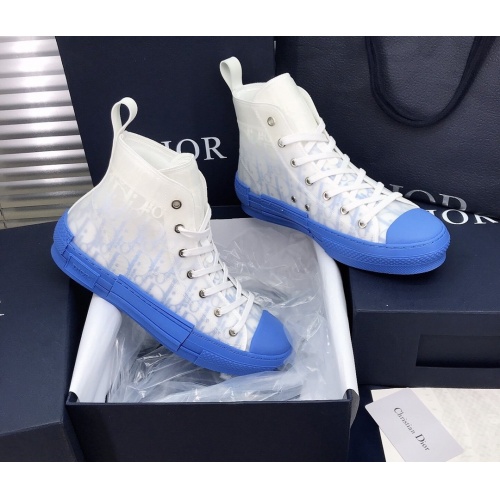 Christian Dior High Tops Shoes For Men #850216 $93.00 USD, Wholesale Replica Christian Dior High Top Shoes