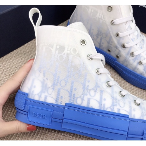 Replica Christian Dior High Tops Shoes For Men #850216 $93.00 USD for Wholesale