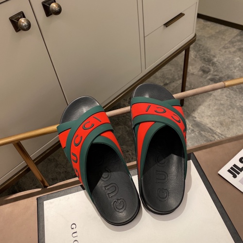 Gucci Slippers For Men #850269 $52.00 USD, Wholesale Replica Gucci Slippers