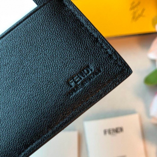 Replica Fendi AAA Man Wallets #853402 $64.00 USD for Wholesale