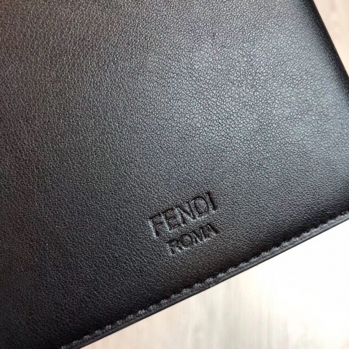 Replica Fendi AAA Man Wallets #853404 $64.00 USD for Wholesale