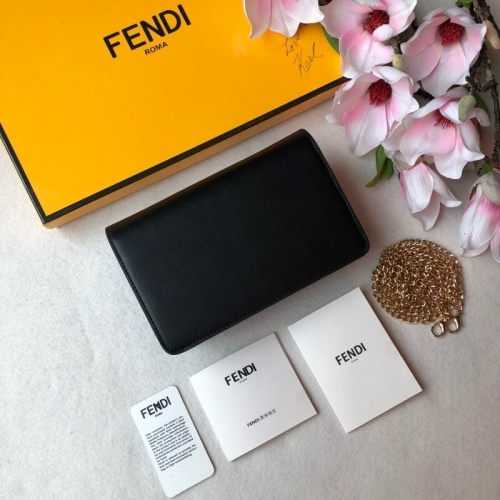 Replica Fendi AAA Man Wallets #853422 $98.00 USD for Wholesale