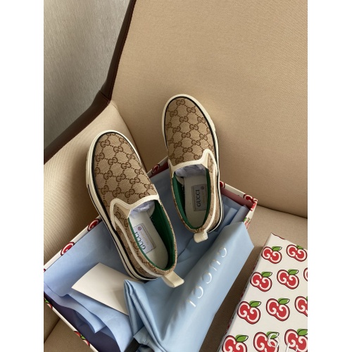 Replica Gucci Casual Shoes For Women #853442 $98.00 USD for Wholesale