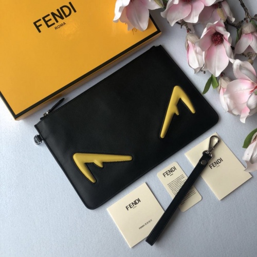 Fendi AAA Man Wallets #855744 $72.00 USD, Wholesale Replica Fendi AAA Man Wallets