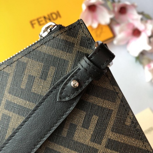 Replica Fendi AAA Man Wallets #855748 $72.00 USD for Wholesale