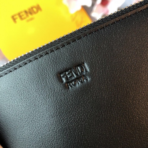 Replica Fendi AAA Man Wallets #855749 $85.00 USD for Wholesale